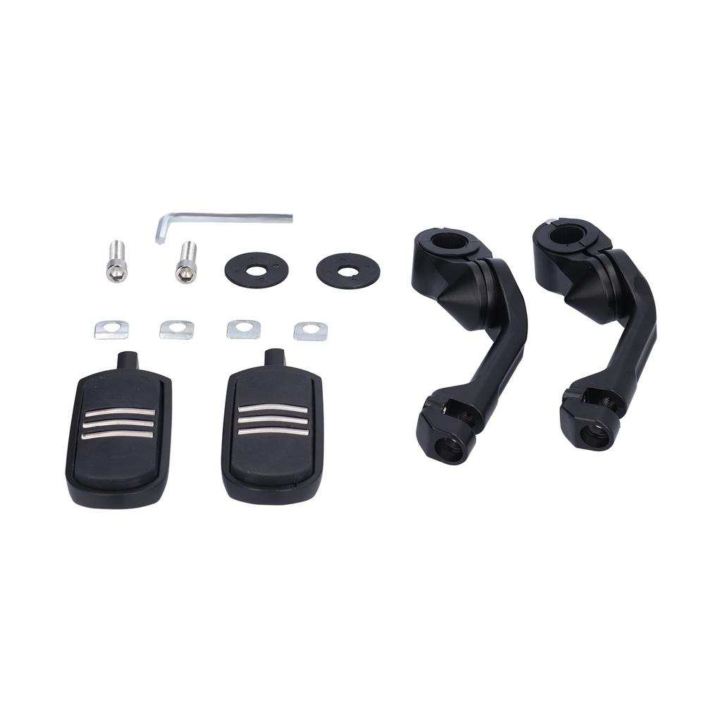 Мотоциклетные подножки подставка для ног регулируемый зажим 360 градусов замена для Yamaha