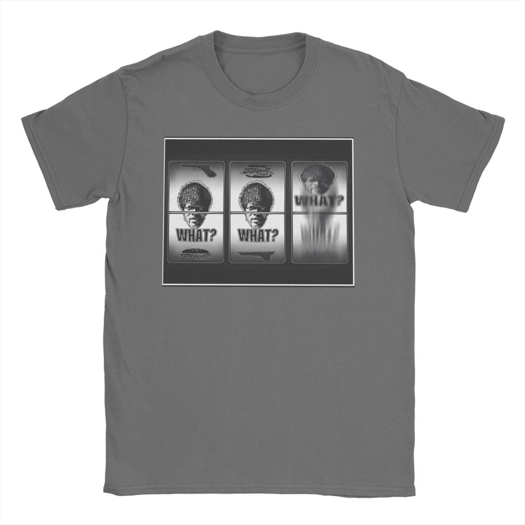 Pulps Fictions  Say What   T Shirt for Unisex Cotton Vintage TShirt Crew Neck  Tee Shirt Short Sleeve Clothes XL XL XL