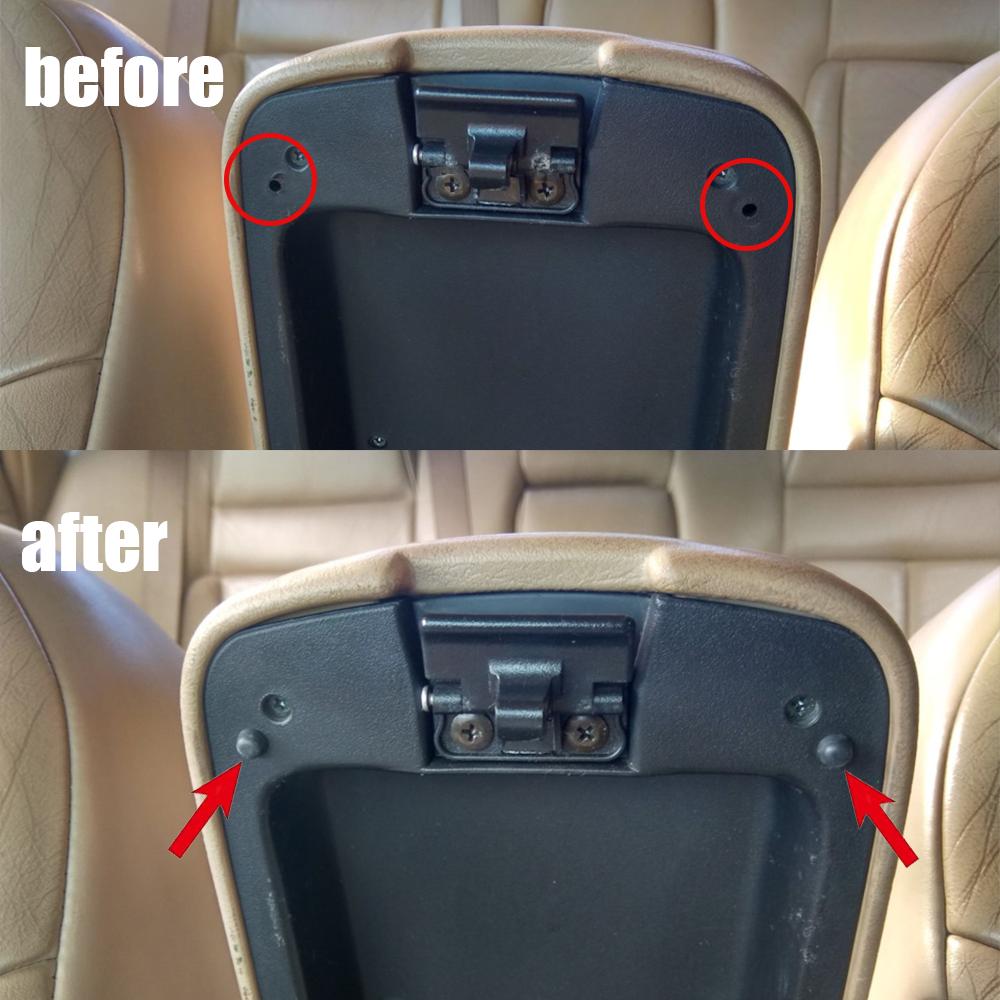 4 шт. резиновая подушка для подлокотника центральной консоли автомобиля для Toyota Avensis II T250 Camry XV20 XV40 Camry Gracia новая