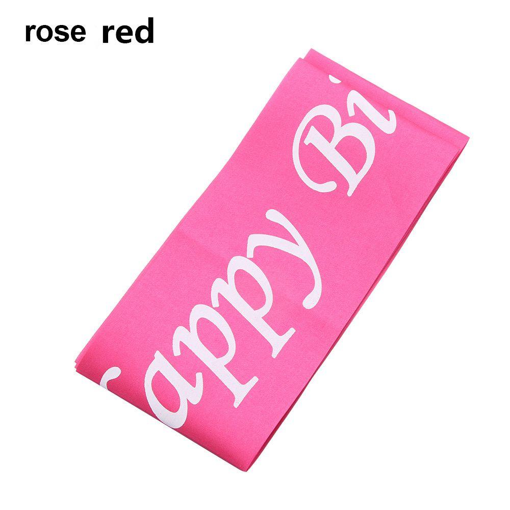 for girls Bachelor Birthday party Happy Birthday Sash Etiquette belt Party Favors Party Decoration