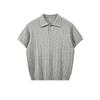 Men S Short Sleeve Polo Shirt Knit Ice Silk Summer Casual
