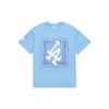 New MLB Set-in Sleeve T-Shirt Unisex Light Blue 3ATSI0133-07SBL