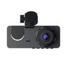 Car DVR HD 1080P 3-Lens Inside Vehicle Dash CamThree Way Camera DVR Recorder Video Registrator Dashcam Camcorder