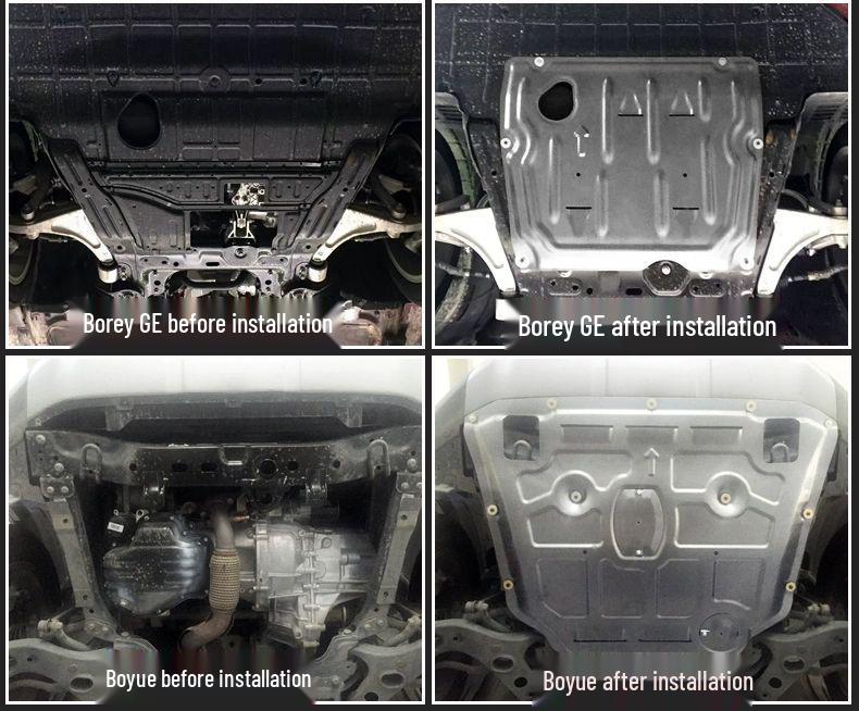 Совместимая защита двигателя для Geely Boyue X/L/Pro, Xingyue S/L, Emgrand GL/L.