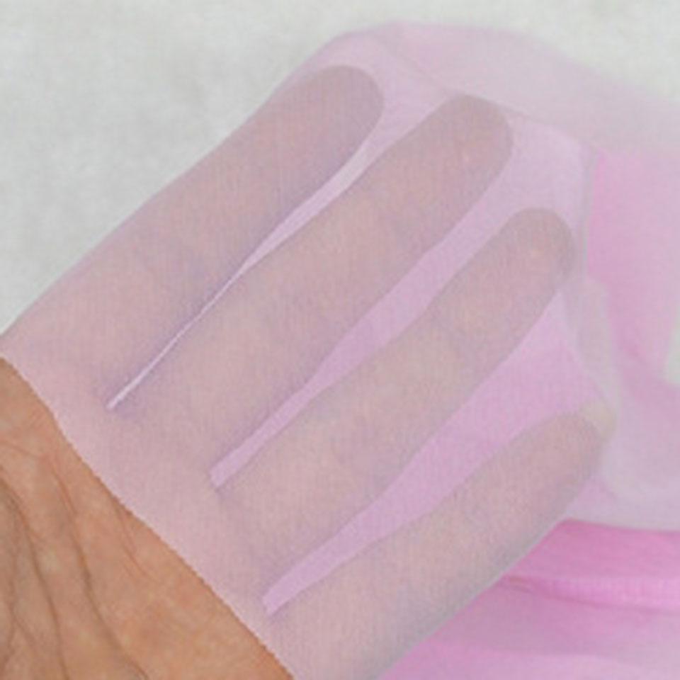 Full Transparent Panties Women Sexy Seamless Briefs Ladies Solid Thin Mid Rise Underwear 3XL