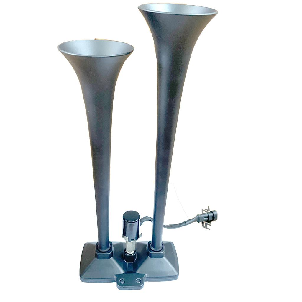 Двухтональный воздушный гудок Hadley 24 В для грузовика: Электрическое управление высоким и низким тоном