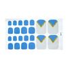 Toe Nail Stickers For Summer Sandals Full Wraps Toe Nail Polish Sticke
