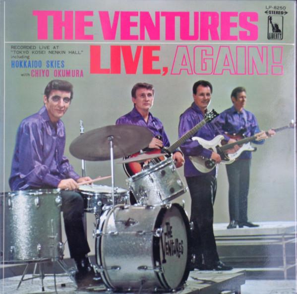 Виниловая пластинка VENTURES Live Again LP8250 LIBERTY 1968 Япония Рок Б/у