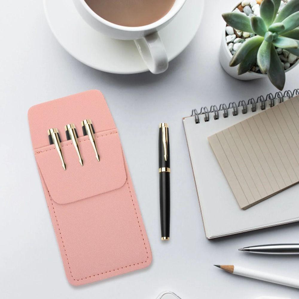 Portable Leak-proof Pen Pouch Multi-function Pen Sleeve Hospital Pen Holder Men
