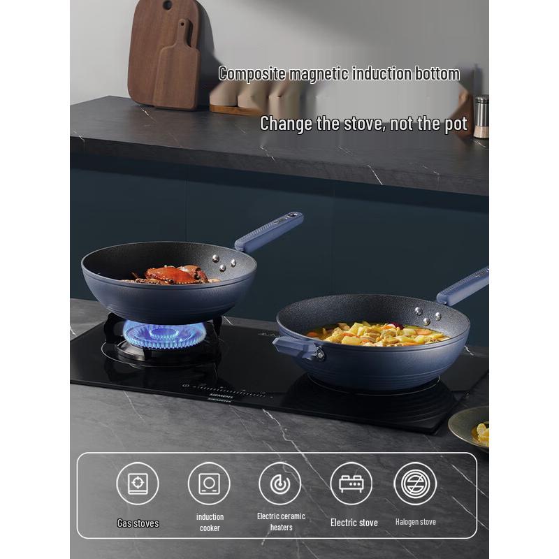 COOKER KING Вок Valley Deep Blue с антипригарным покрытием