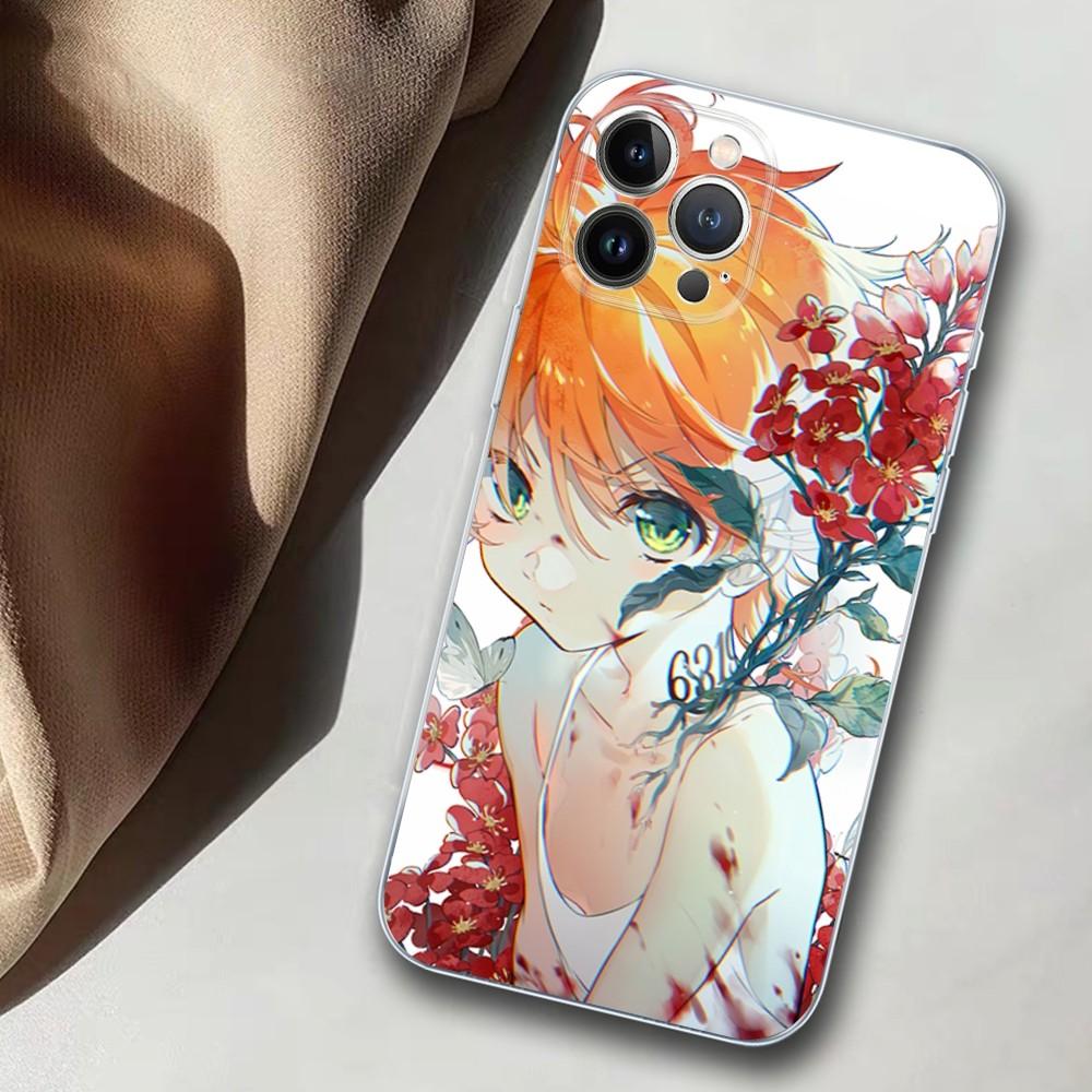 The Promised Neverland Phone Case For iPhone 14 11 12 13 Mini Pro XS Max Cover 6 7 8 Plus X XR SE 2020 Funda Shell