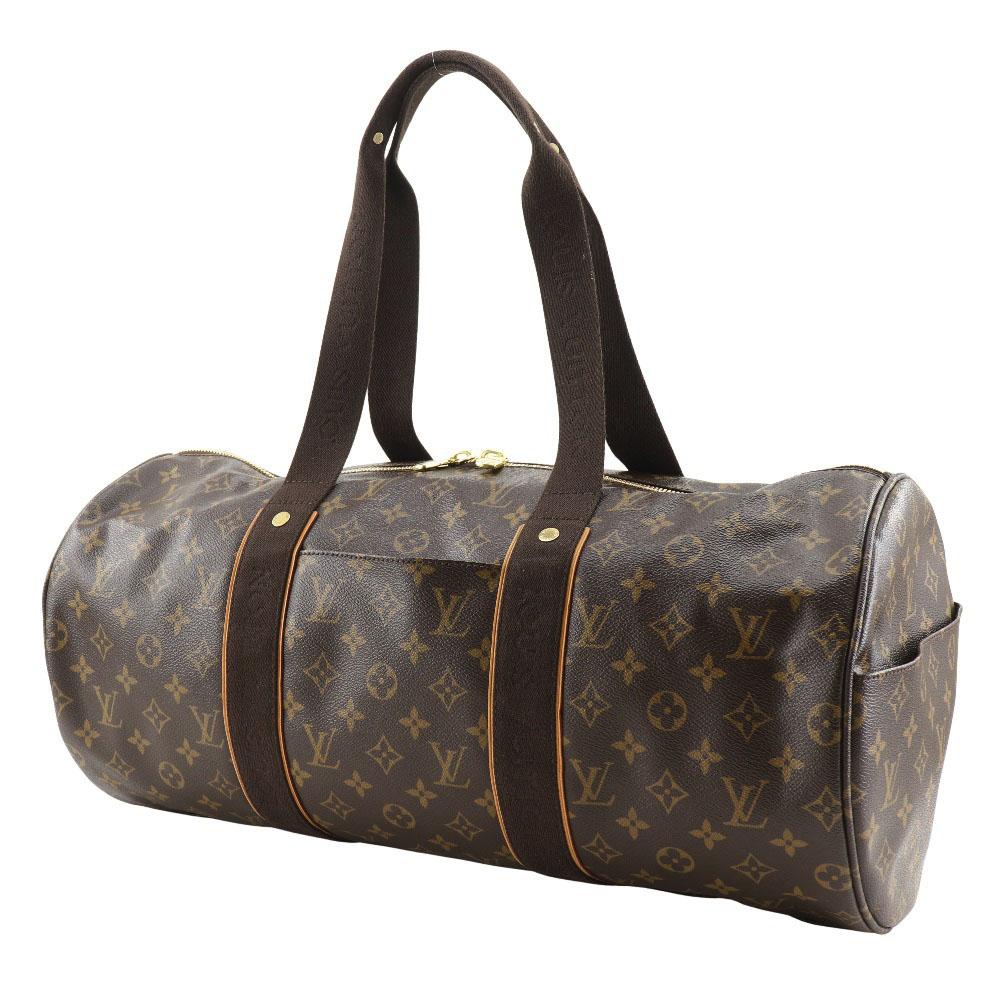 LOUIS VUITTON Sporty bobourg Boston bag M97036 Brown Monogram canvas unisex Used