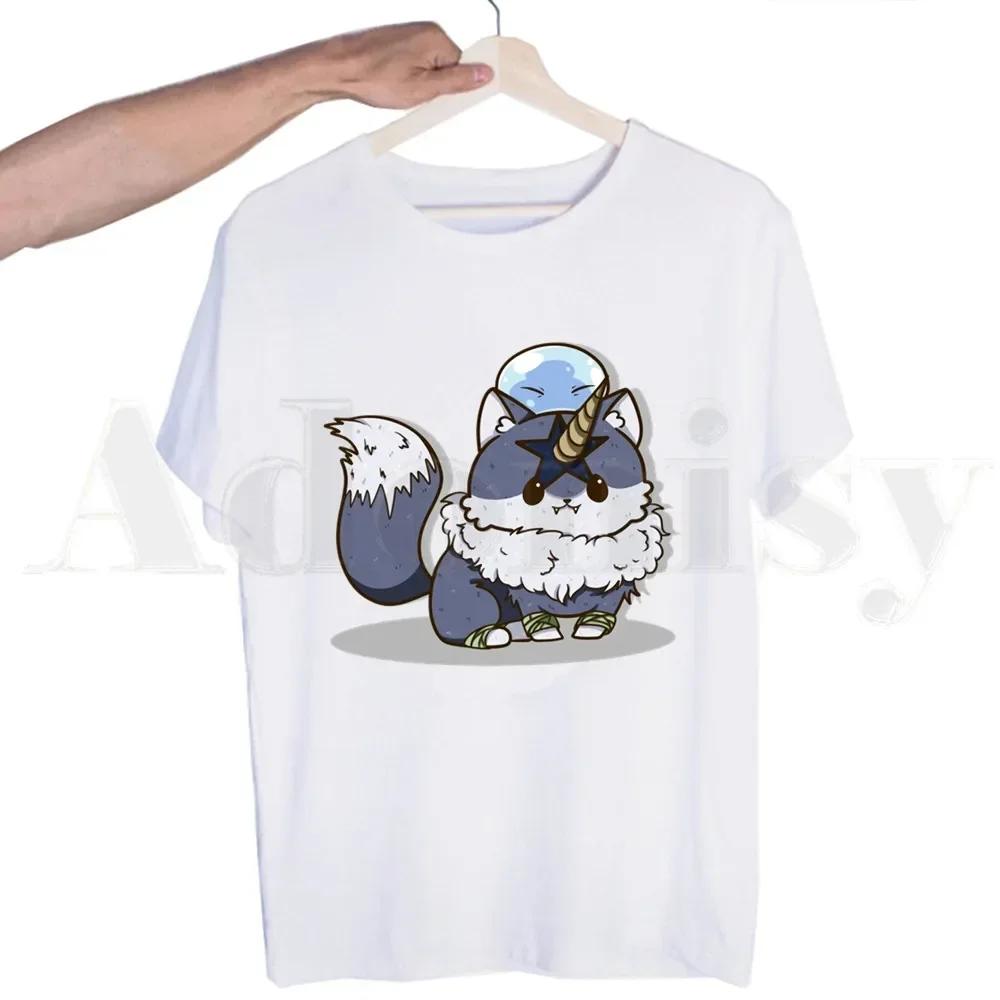Rimuru Tempest That Time I Got Reincarnated As A Slime T-shirt for Men Short Sleeve T Shirt for Male White T Shirt Women Tees