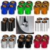 4Pcs Metal Car Logo Wheel Tire Hex Valve Caps Stem Case Covers For Cayenne Panamera Macan Boxster 911 Carrera-GT 944 918 917