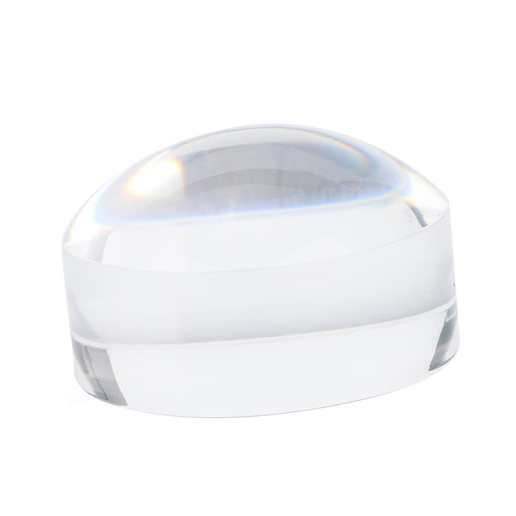 8-кратный оптический купольный увеличитель, портативный акриловый купольный увеличитель для чтения с бумаги, дизайн Hands Free