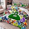 Gorilla Tag Party Time 3Pcs Bedding Set Duvet Cover With Two Pillowcases For Bedroom Home Decoration