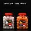 60 шт. мячи для пинг-понга эластичные ударопрочные не легко деформируемые мячи для настольного тенниса из АБС-пластика для отдыха и развлечений