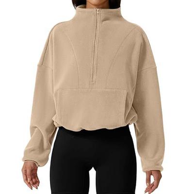 Женская модная куртка на молнии с длинными рукавами свободного кроя