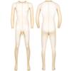 Men's Sheer Mesh Full Body Stockings Pantyhose Stretchy Footed Tights Leggings Bodysuit