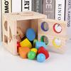 Детское образование Образовательные строительные блоки Интеллектуальная коробка для детей 1-2 лет Монтессори Раннее детское образование Игрушки для сопоставления фигур