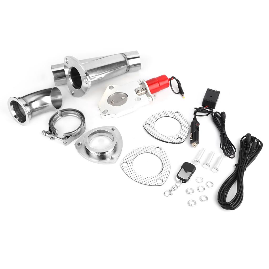 2.25inch Car Modification Universal Electric Exhaust Valve Remote Control