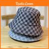 Новая джинсовая шляпа-панама в японском стиле, женская, весенне-осенняя, клетчатая, в сетку, популярная в интернете, универсальная, визуально уменьшающая лицо, маленькая летняя шляпа-ведро