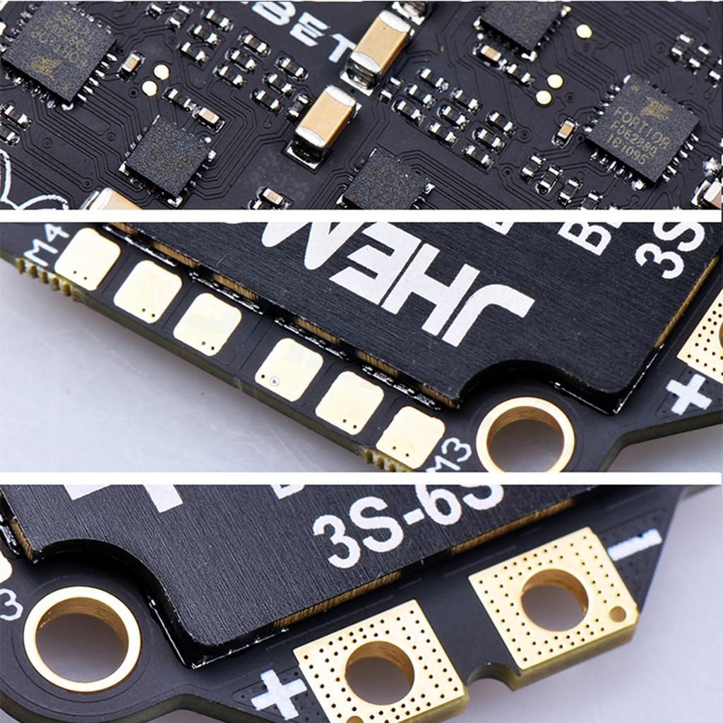 JHEMCU RuiBet 55A BLHELI_S Dshot600 3-6S Бесщеточный регулятор скорости 4 в 1 30X30 мм для полетов FPV вольным стилем