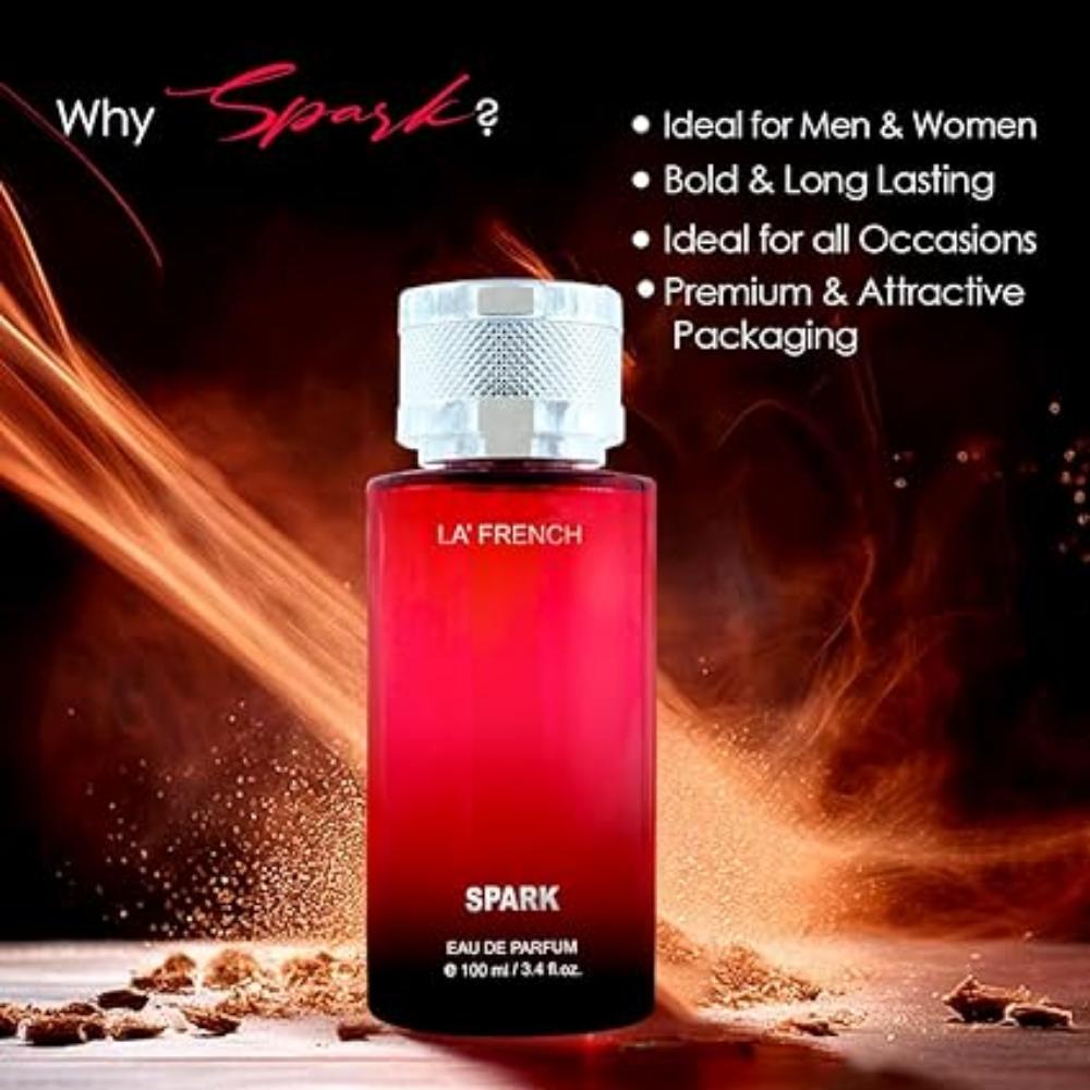 Spark Eau De Parfum – 100 мл | Стойкие духи для мужчин и женщин | Смелый аромат унисекс | Идеально подходит для всех случаев | Премиальные духи