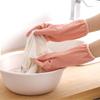 Thicken Cleaning Gloves Plush Housework Gloves Durable Dishwashing Gloves