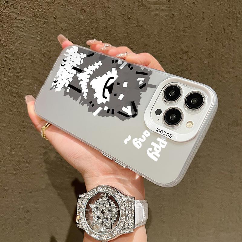 Silicone Case For Vivo V60 V50 V40 Lite V30E iPhone 17 16 15 14 13 12 11 Samsung A06 A16 A26 A36 A56 Cover DIY Painted Cartoon Shockproof Phone Bumper