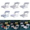 Stylish Afternoon Tea Tray Space Saving Fruit Plate Dessert Stand 3 Tiers Round Cake Racks for Home and Office Use