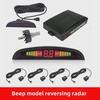 «Автомобильный радар заднего хода 12 В со светодиодным голосовым оповещением и ЖК-дисплеем»