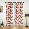 Fruit Cartoon Avocado Barbell Lovely Green Curtains for Bedroom Living Room Drapes Kitchen Children Window Curtain Home Decor