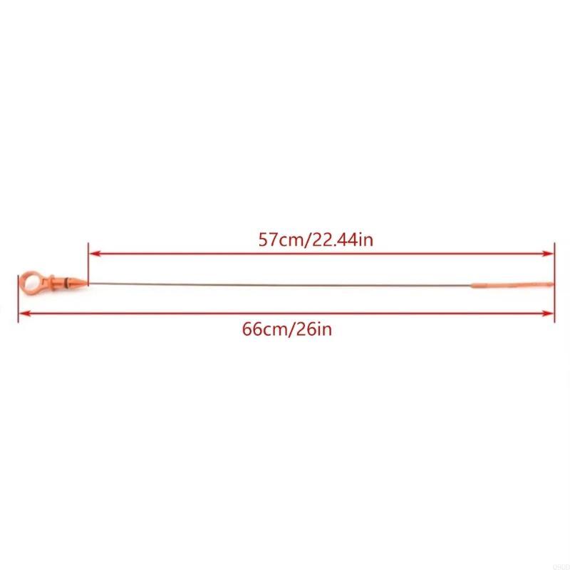 Q9QD Precise Measurement Car Engine Oil Fluid Level Dipstick for 308 3008 508 5008 Oil Dipstick Automotive Accessories 1174F0