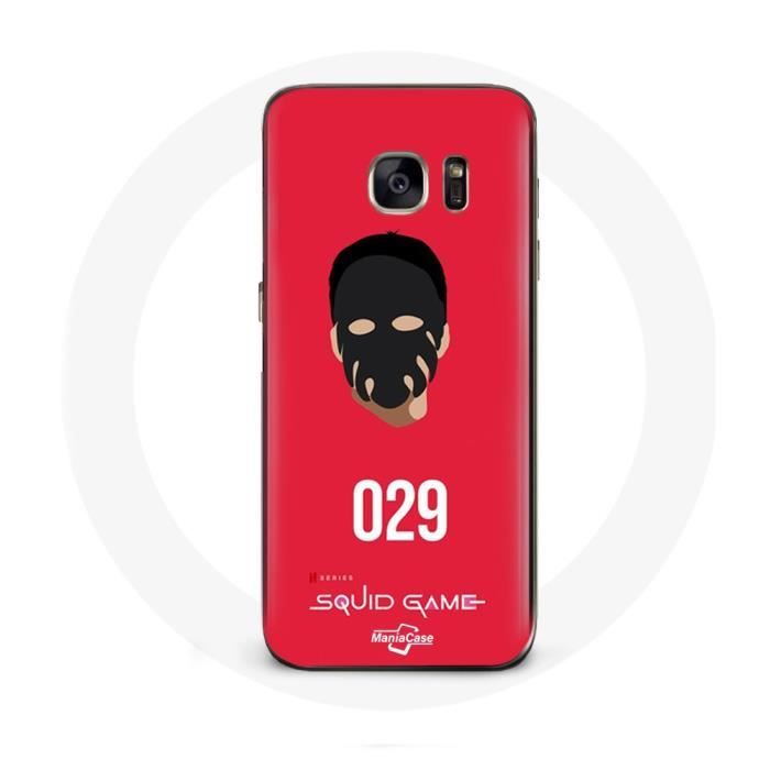 Coque pour Samsung Galaxy S6 Edge Squid Game Hwang Jun Ho Numéro 029