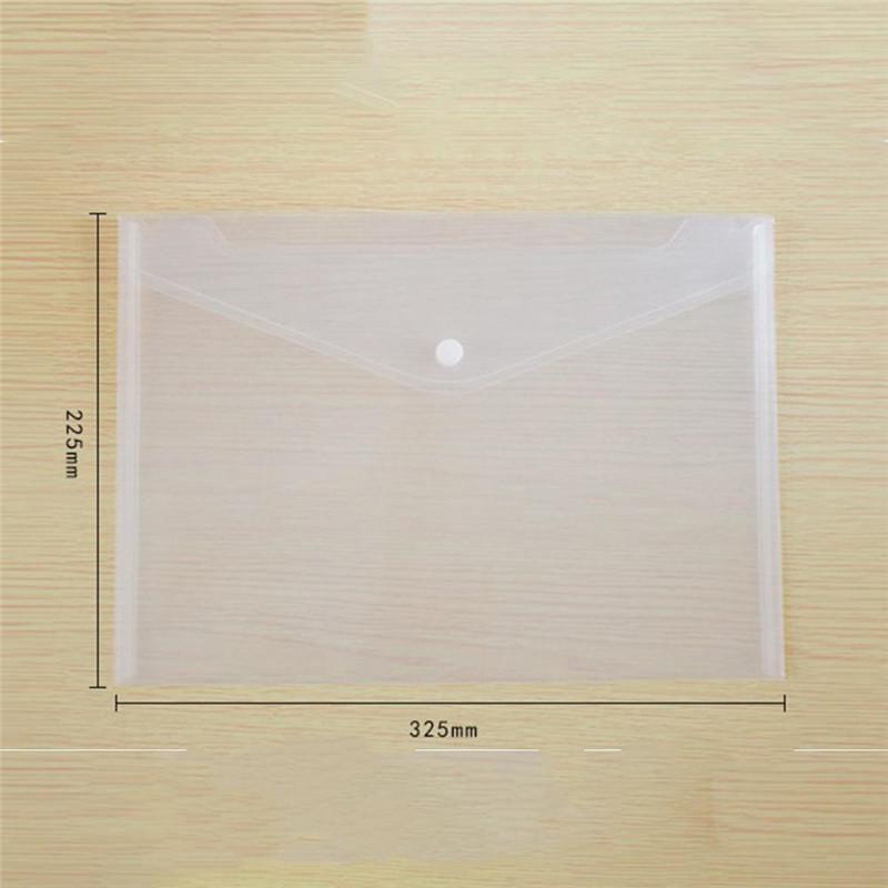 Сверхпрочная водонепроницаемая прозрачная пластиковая папка-конверт формата А4 для документов, держатель для файлов, портфолио, конверт для заметок, чехол для хранения, школьные, офисные, бизнес-принадлежности