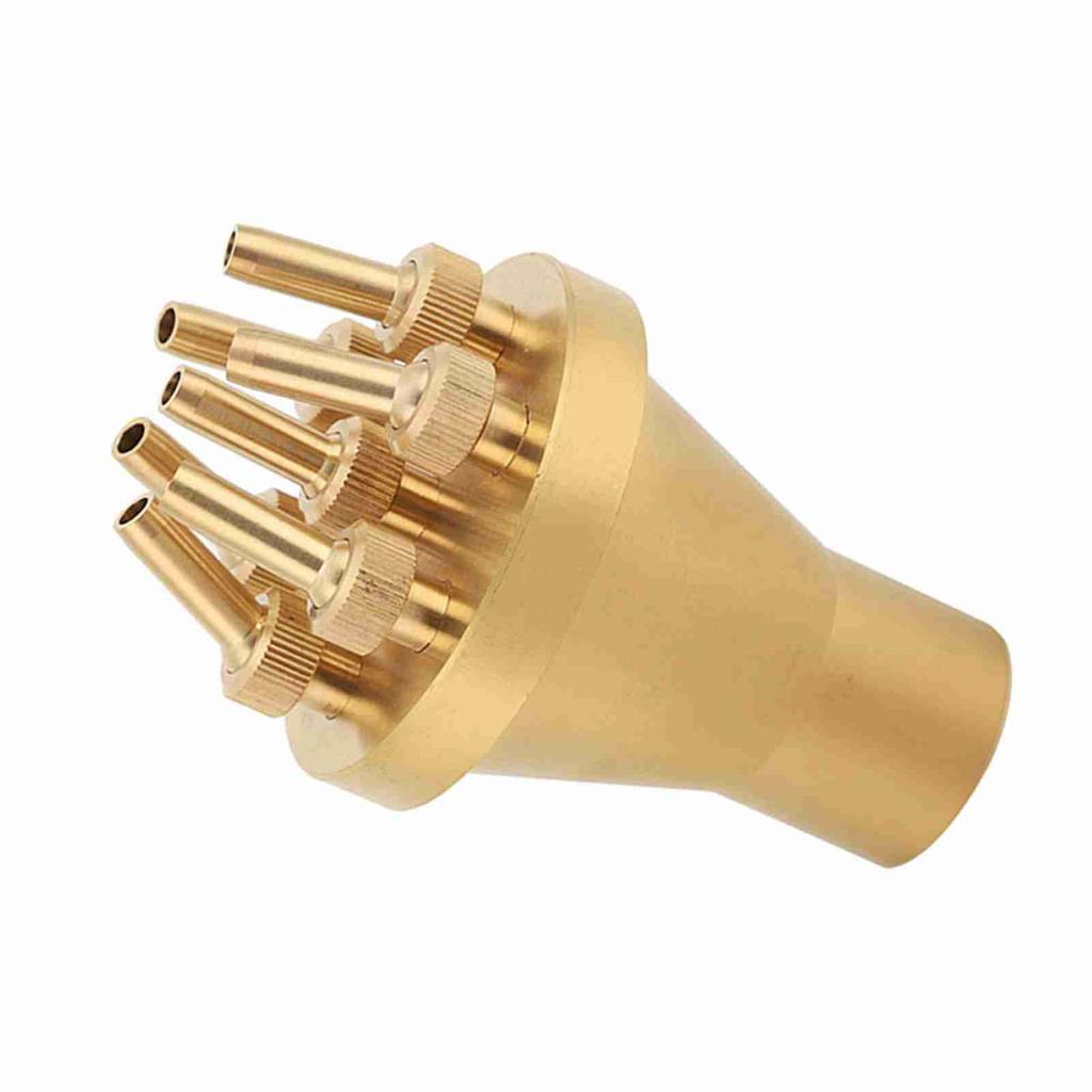 FNPT 1 дюйм DN25 2-уровневая центральная прямая насадка для фонтана, распылитель для садового пруда