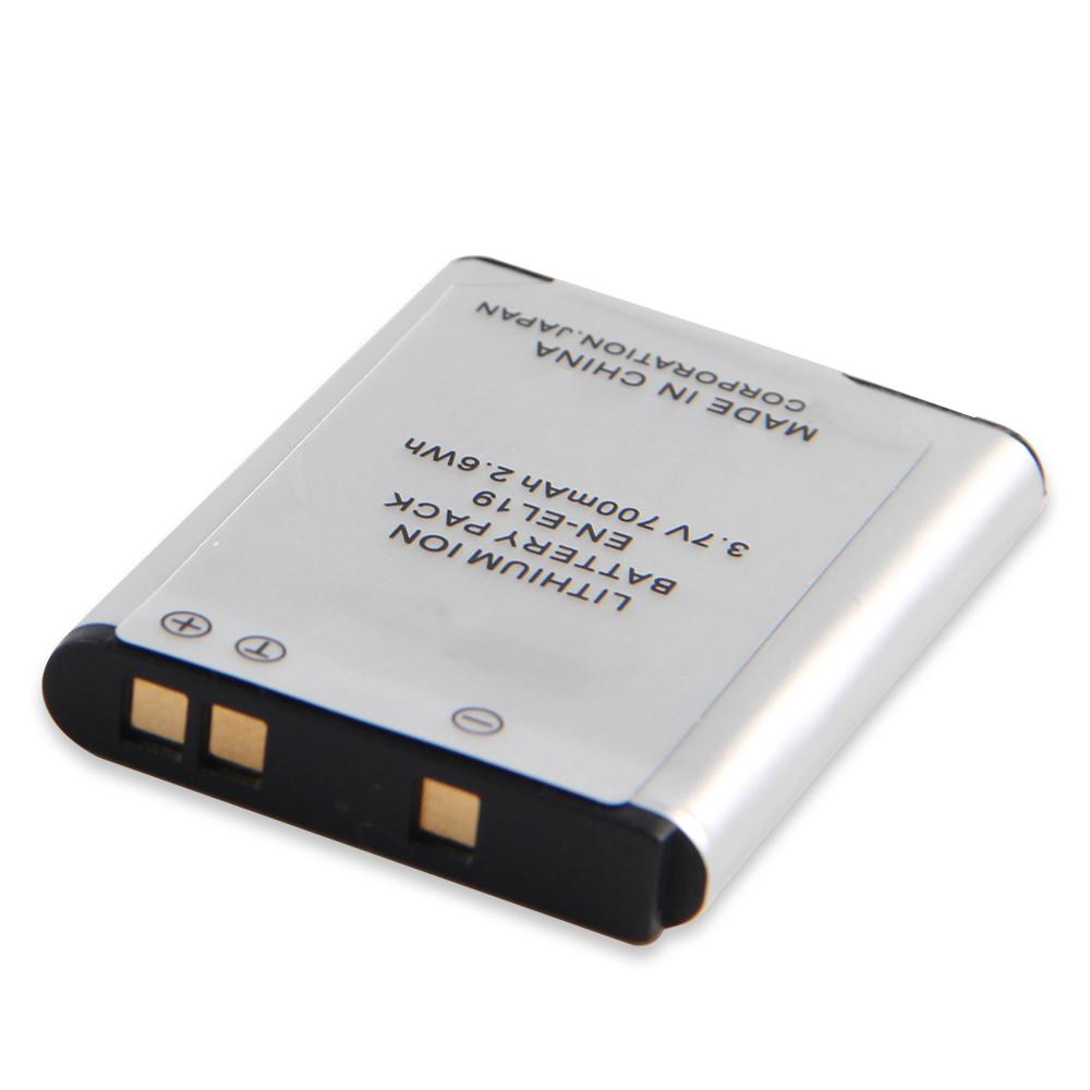 Аккумуляторная литиевая батарея для Nikon S200 S210 S220 S230 S570 S600 S800 S900 S7000 COOLPX S100 A100 S2550 S2750 EN-EL10 EN-EL19 Батарея для камеры