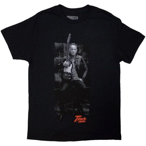 Bruce Springsteen Unisex Adult Tour ´24 Wheel Back Print T-Shirt