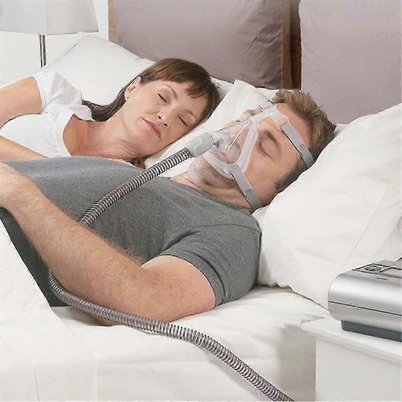 Полнолицевые CPAP-маски с головным ремнем, локтевым шарниром и подушкой для терапии апноэ сна и оборудования для дыхательного аппарата