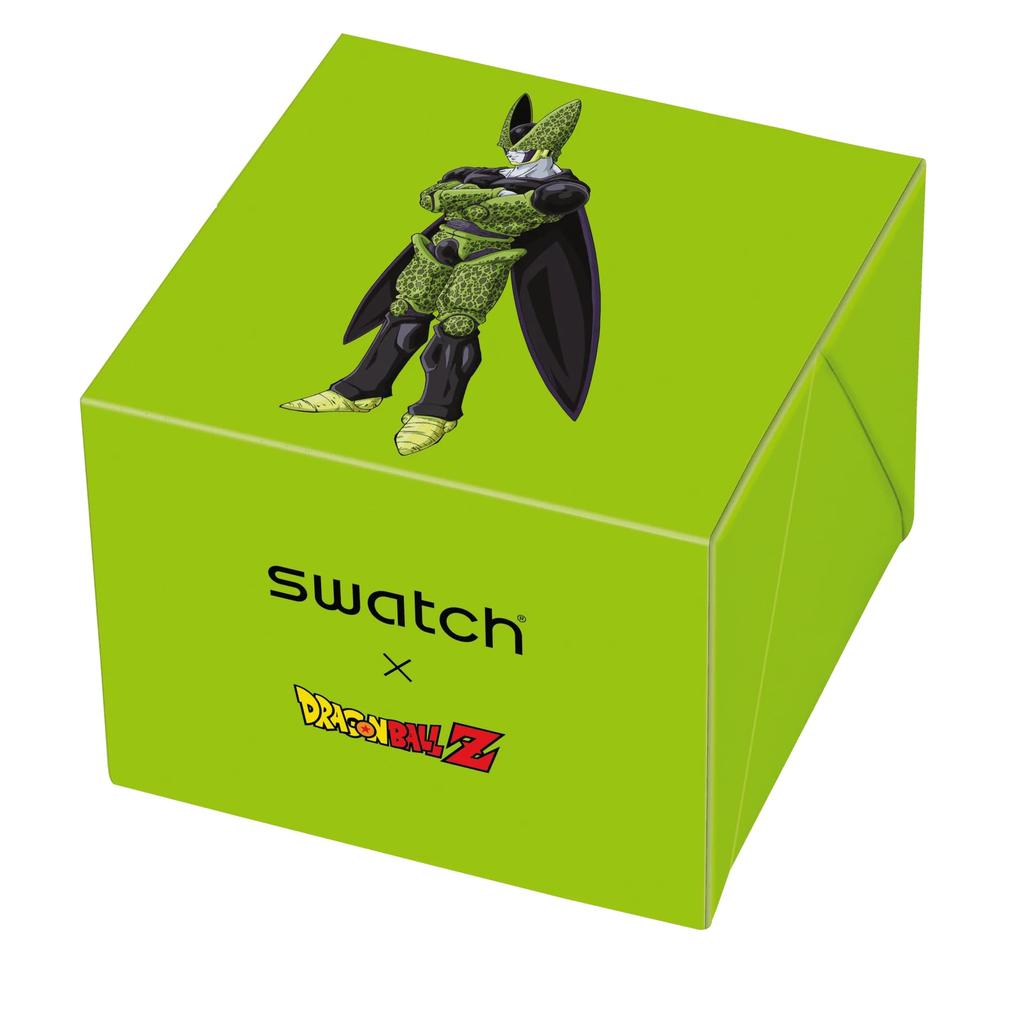 Зеленые часы Swatch CELL X SWATCH BIG BOLD SB01Z401