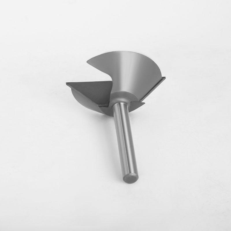 1 шт., фреза для очистки нижней части ласточкиного хвоста, хвостовик 8 мм, деревообрабатывающая гравировка, чистая фреза для дерева