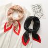 Four Seasons Available 70CM New Professional Scarf Decorative Scarf Diamond Fold Versatile Small Square Scarf