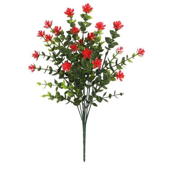 Искусственный букет камелий Реалистичные искусственные цветки камелий Пучок искусственных цветов для декора обеденного стола, дома, офиса, свадебной вечеринки