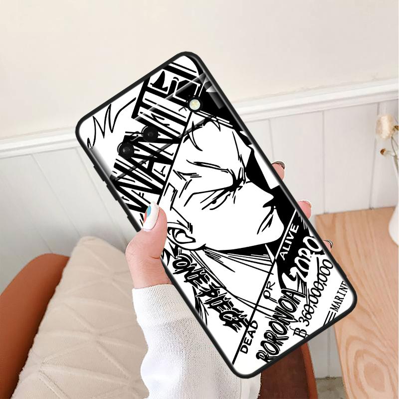 Luffys-Zoros O-nes P-ieces противоударный чехол для Google Pixel 8 7A 6A 5A 5 4 4A XL Pro 5G черный чехол для телефона мягкий чехол Fundas Capa