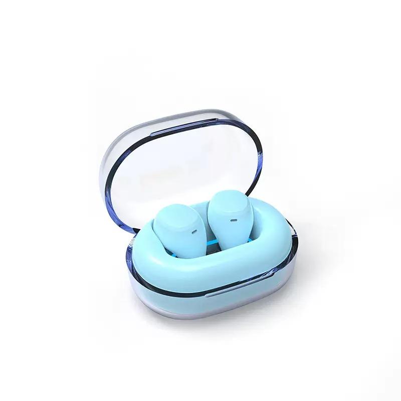 High Quality BT5.3 In-Ear Wireless Earphones New Transparent RGB Noise Cancelling Sports Waterproof Headphones Y09