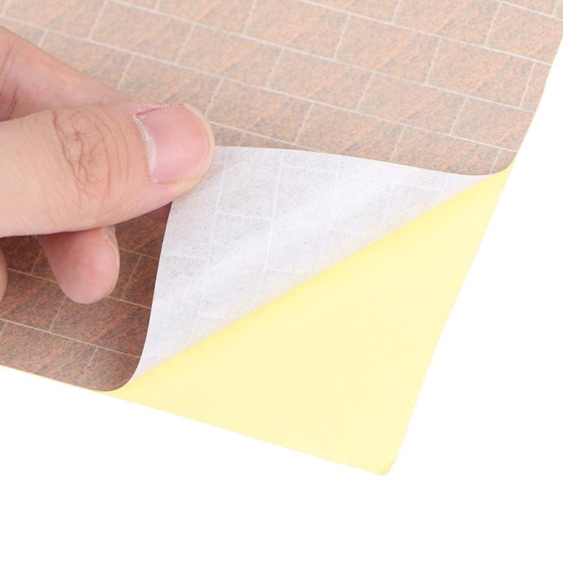 1:12 Dollhouse Miniature Floor Wallpaper House Decoration Sticker Accessories