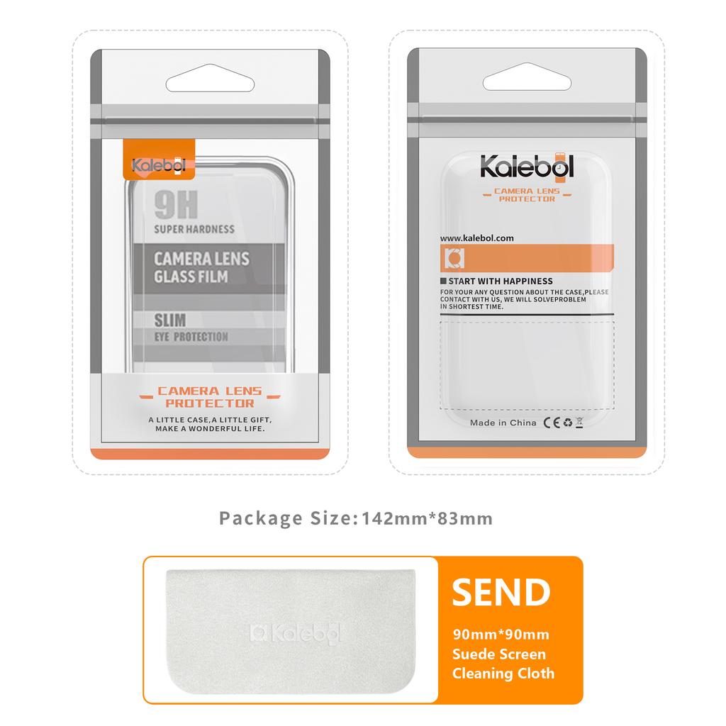 For iPhone 13/13 Mini One-Piece Phone Lens Film Clear Tempered Glass Lens Protector