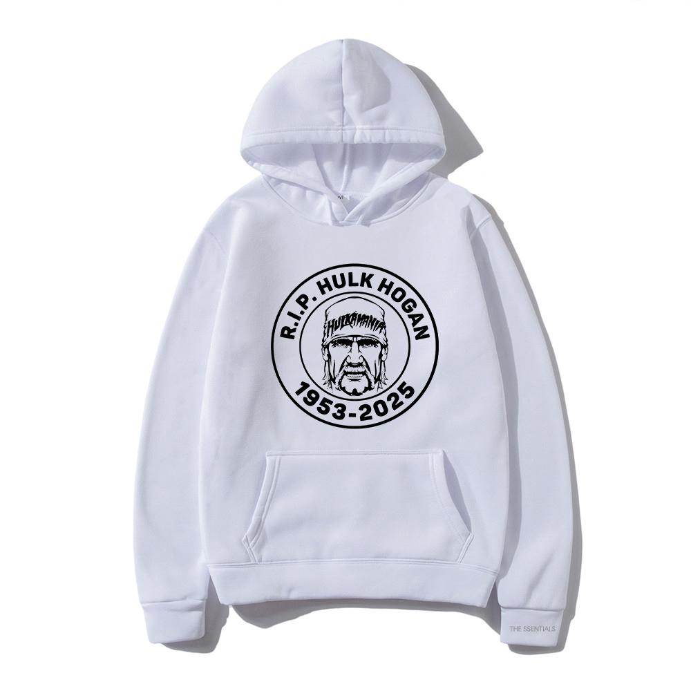 RIP Hulk Hogan Hoodie 2025 Fashion Men/women Hoodies Harajuku Winter Clothes for Lover Gifts Pullover Sweatshirt Vintage