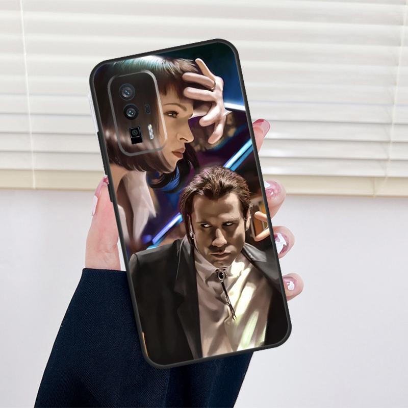 Pulp Fiction Movie Poster Cover For Xiaomi 15 14 13 Ultra 11T 12T 13T 14T Pro POCO X7 Pro X3 X5 X6 M6 F5 F6 Pro Case